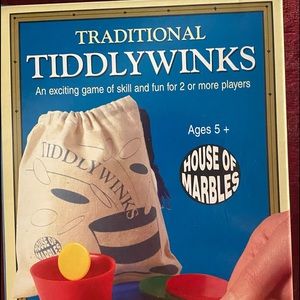Tiddlywinks traditional game